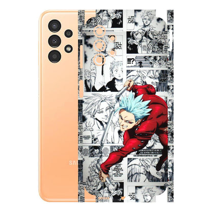Samsung A/S Series Phone Skins (All Models) - Anime Comic - 3D Embossed Finish (L-192) Samsung Galaxy A13 4G