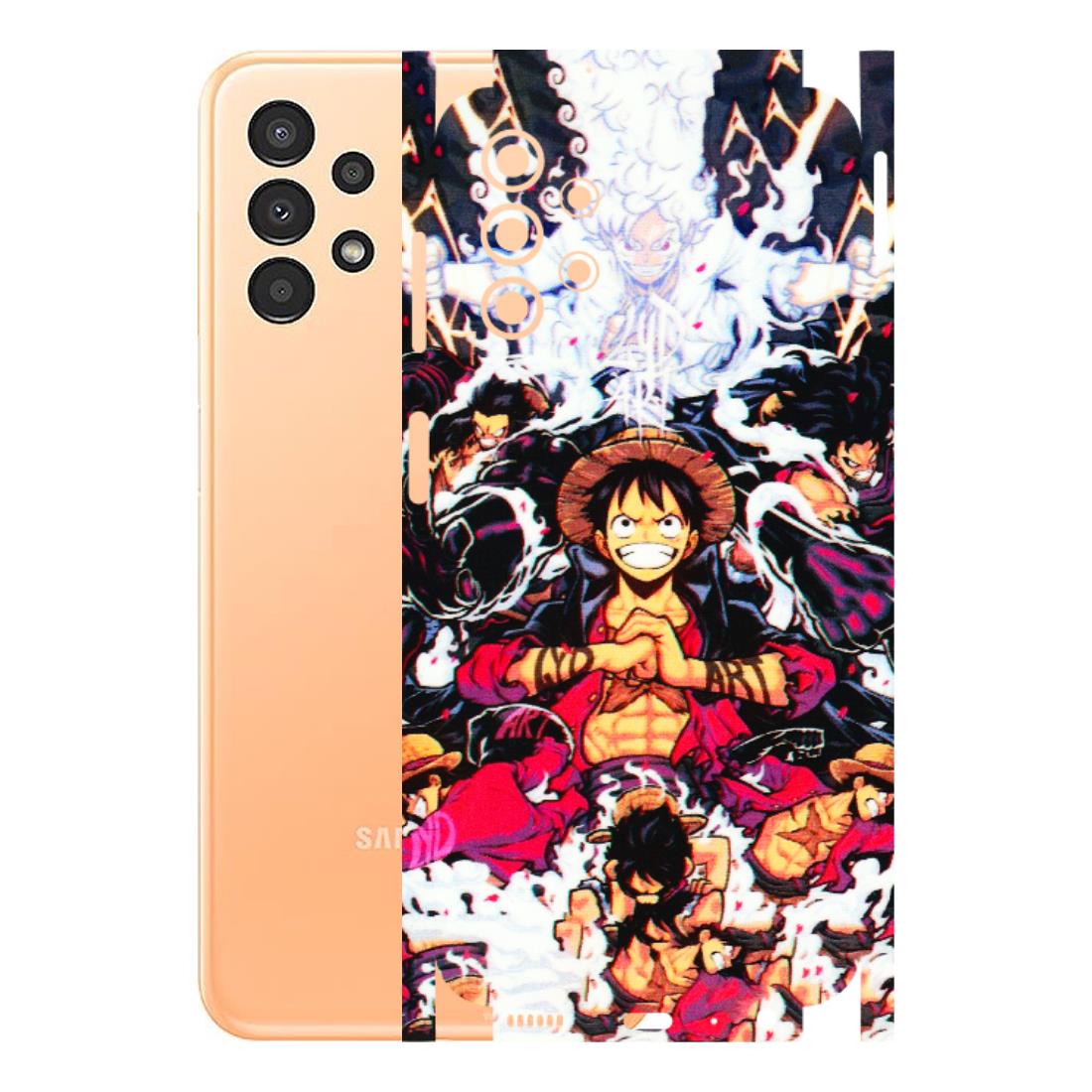 Samsung A/S Series Phone Skins (All Models) - Luffy Anime Character - 3D Embossed Finish (L-203) Samsung Galaxy A13 4G