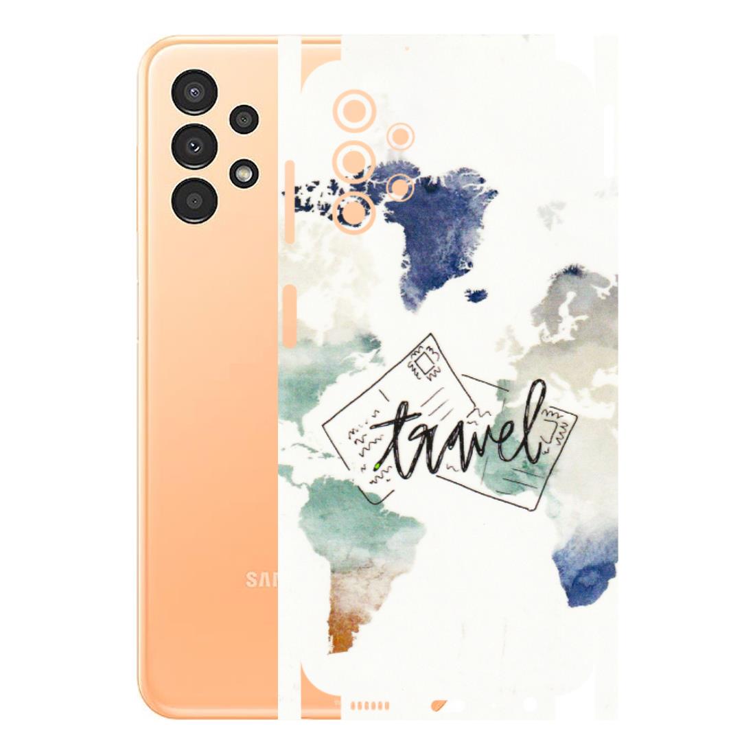 Samsung A/S Series Phone Skins (All Models) - Travel The World - 3D Embossed Finish (L-232) Samsung Galaxy A13 4G