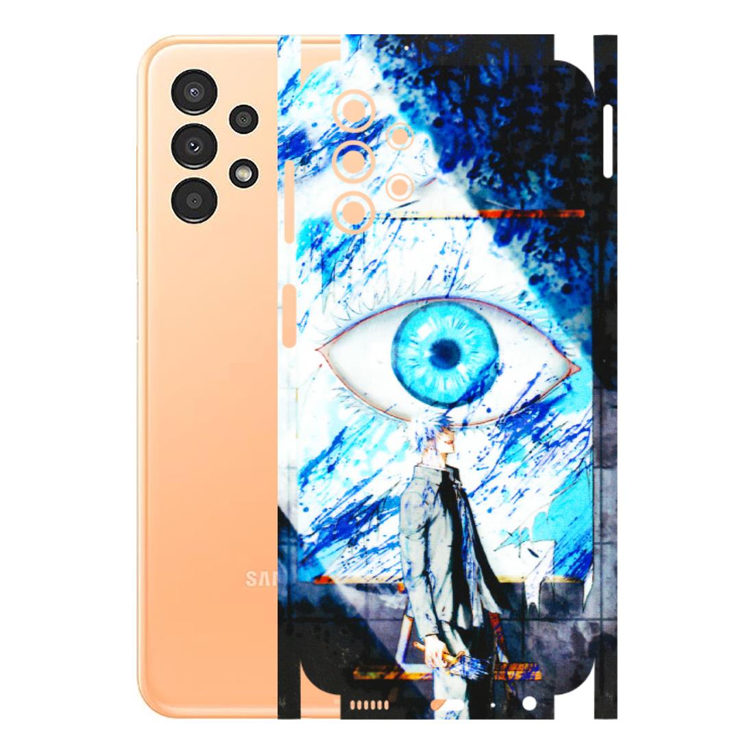 Samsung A/S Series Phone Skins (All Models) - Gojo Satoru evil eye - 3D Embossed Finish (L-239) Samsung Galaxy A13 4G