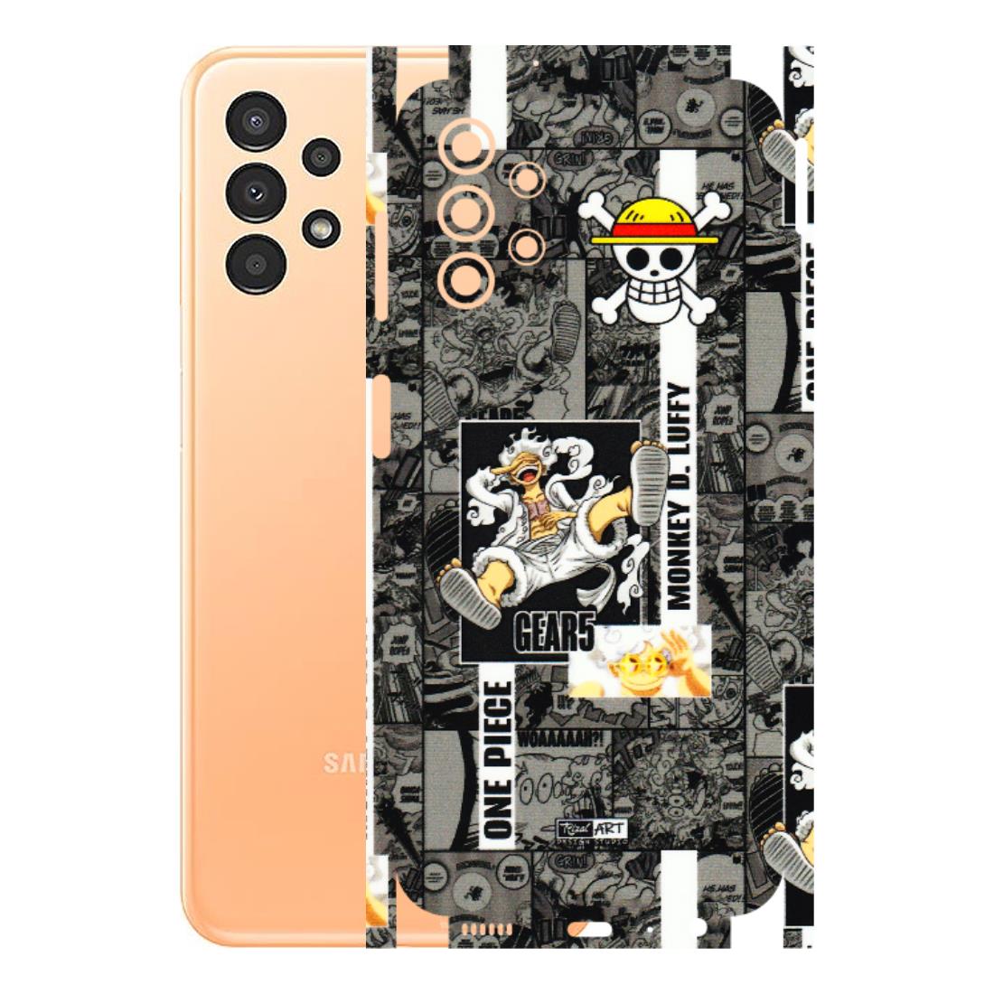 Samsung A/S Series Phone Skins (All Models) - Cuffy Anime MonkeyCamic - 3D Embossed Finish (L-242) Samsung Galaxy A13 4G