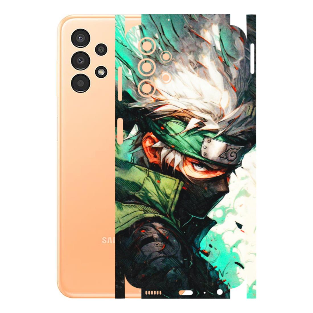Samsung A/S Series Phone Skins (All Models) - Kakashi Side Profile - 3D Embossed Finish (L-249) Samsung Galaxy A13 4G