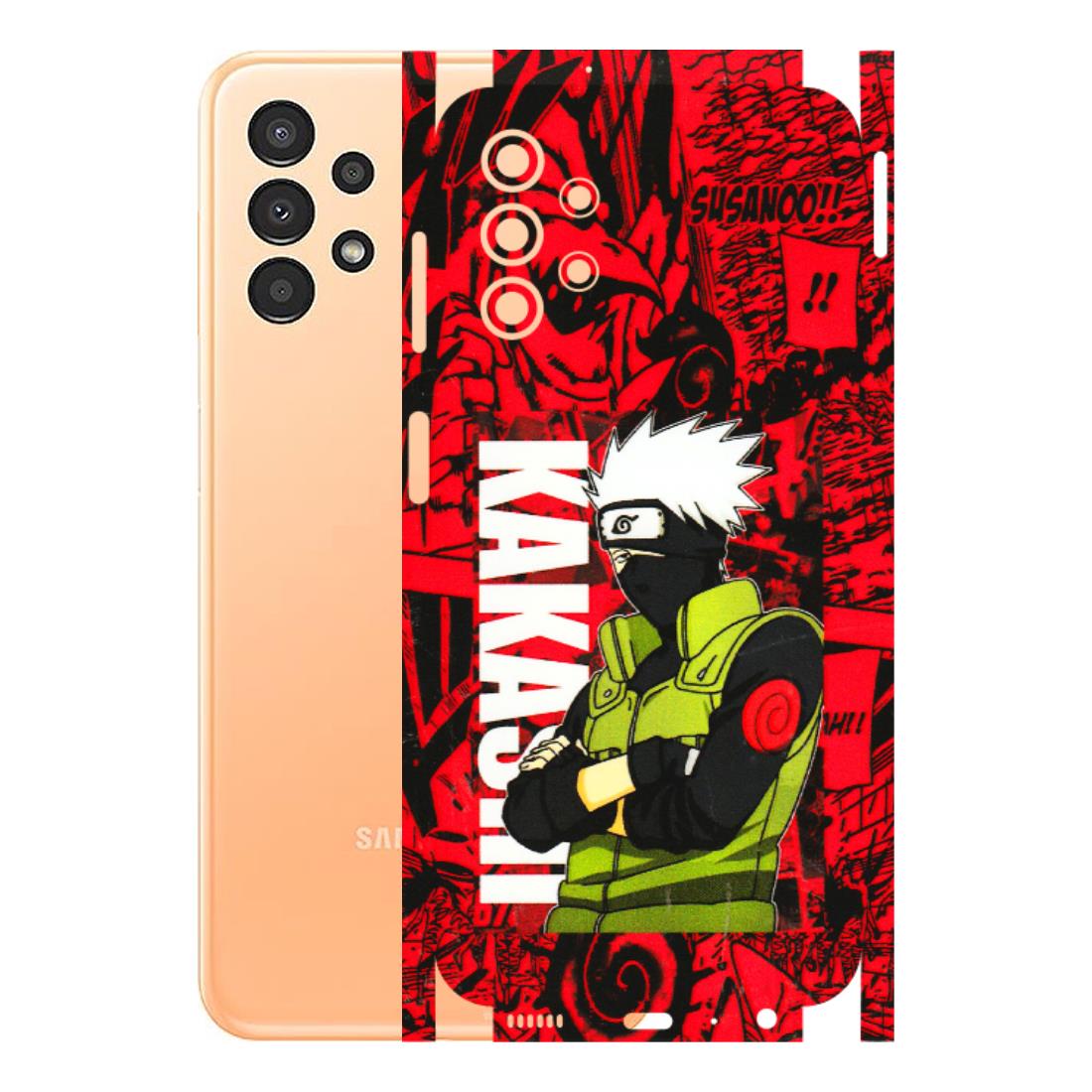 Samsung A/S Series Phone Skins (All Models) - Kakashi Red Anime - 3D Embossed Finish (L-251) Samsung Galaxy A13 4G