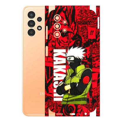 Samsung A/S Series Phone Skins (All Models) - Kakashi Red Anime - 3D Embossed Finish (L-251) Samsung Galaxy A13 4G
