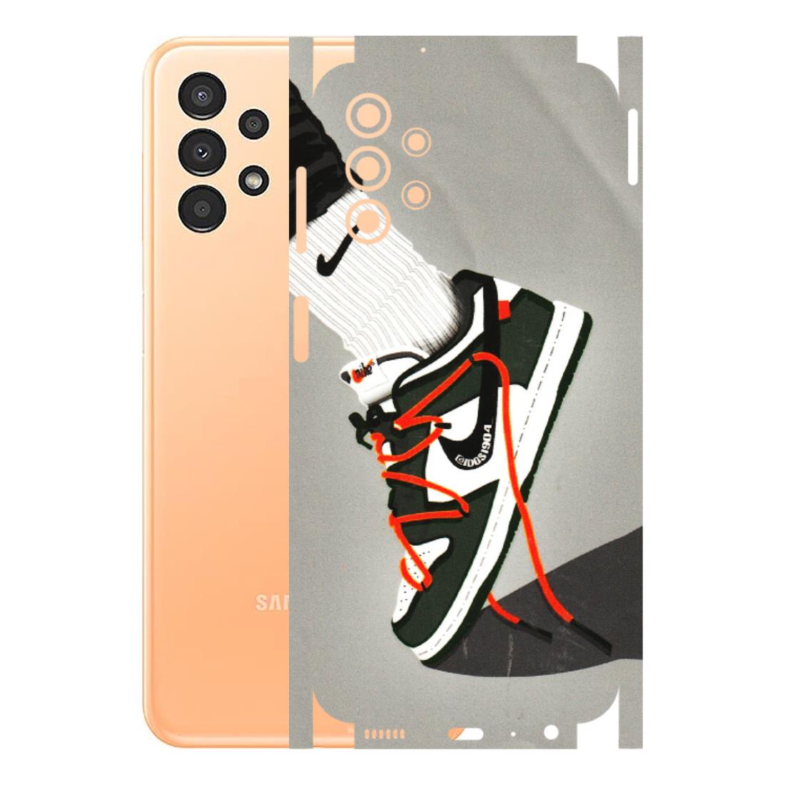 Samsung A/S Series Phone Skins (All Models) - New Grey Sneaker - 3D Embossed Finish (L-261) Samsung Galaxy A13 4G