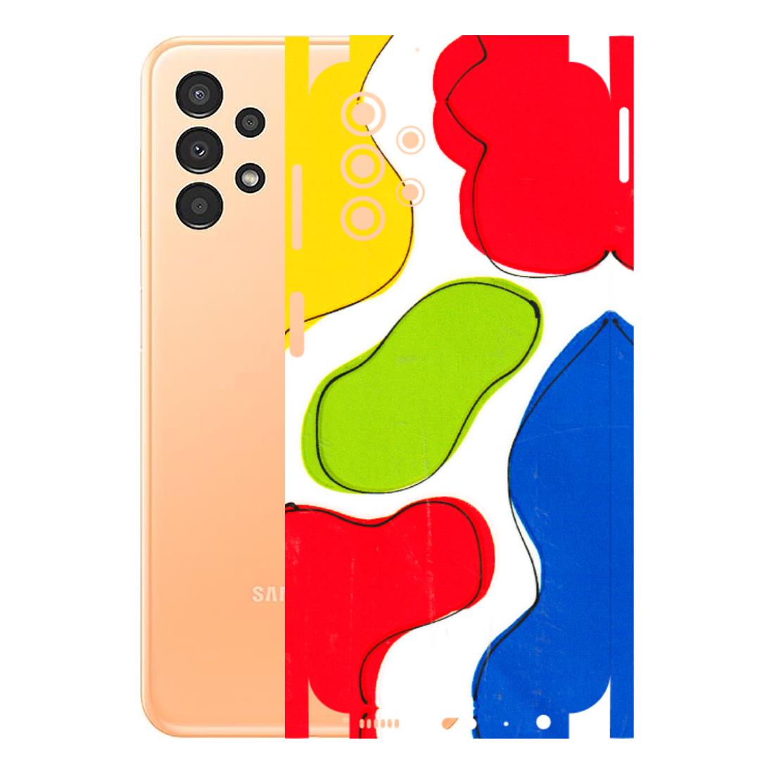 Samsung A/S Series Phone Skins (All Models) - RGB Colour Paint - 3D Embossed Finish (L-284) Samsung Galaxy A13 4G