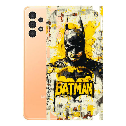 Samsung A/S Series Phone Skins (All Models) - Batman Yellow BT - 3D Embossed Finish (L-304) Samsung Galaxy A13 4G