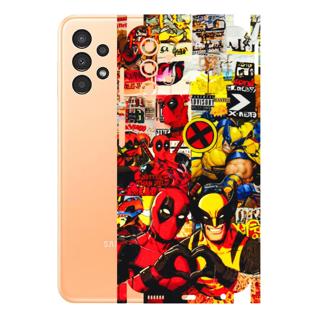 Samsung A/S Series Phone Skins (All Models) - Spidy Wolverine - 3D Embossed Finish (L-310) Samsung Galaxy A13 4G