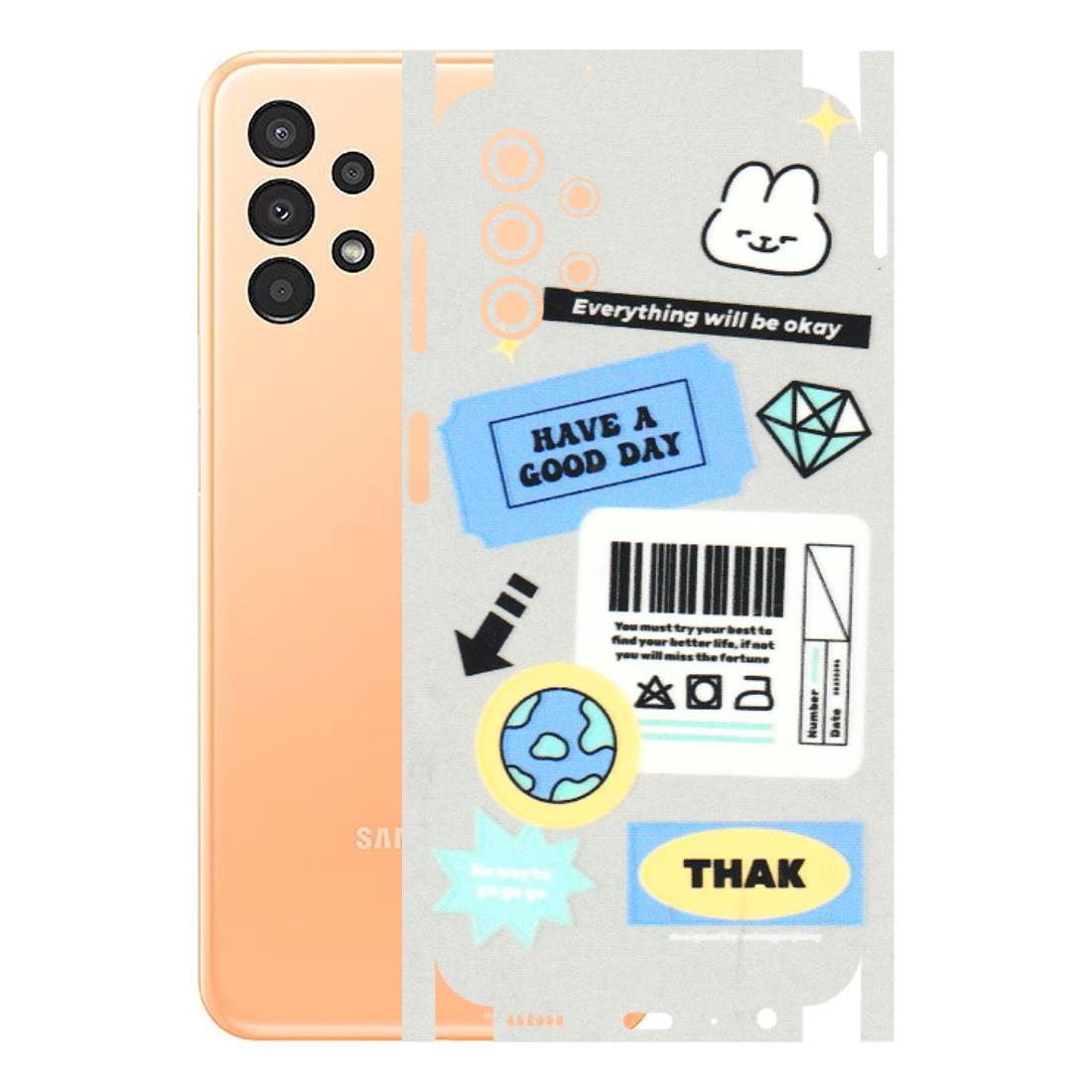 Samsung A/S Series Phone Skins (All Models) - Will Be Okay Design - 3D Embossed Finish (L-316) Samsung Galaxy A13 4G