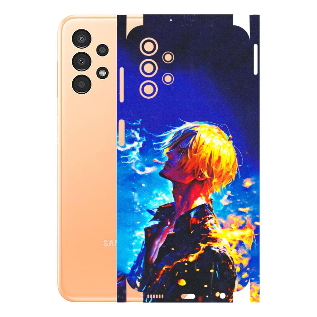 Samsung A/S Series Phone Skins (All Models) - Sanji Vinsmoke One Piece - 3D Embossed Finish (L-319) Samsung Galaxy A13 4G