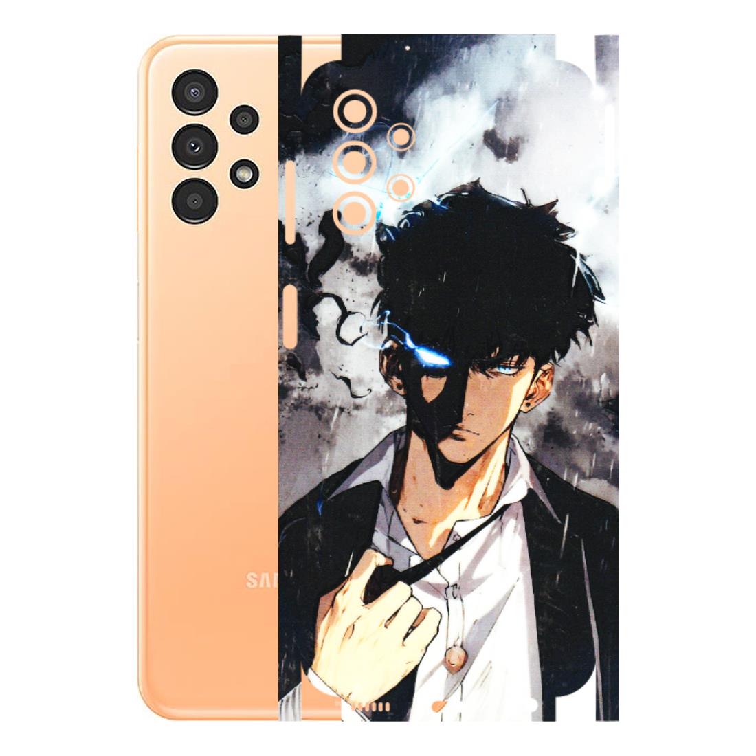 Samsung A/S Series Phone Skins (All Models) - Sung Jinwoo Manhwa Anime - 3D Embossed Finish (L-328) Samsung Galaxy A13 4G