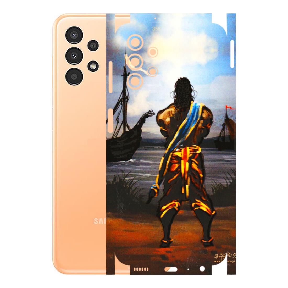 Samsung A/S Series Phone Skins (All Models) - Heavenly God Figure - 3D Embossed Finish (L-34) Samsung Galaxy A13 4G