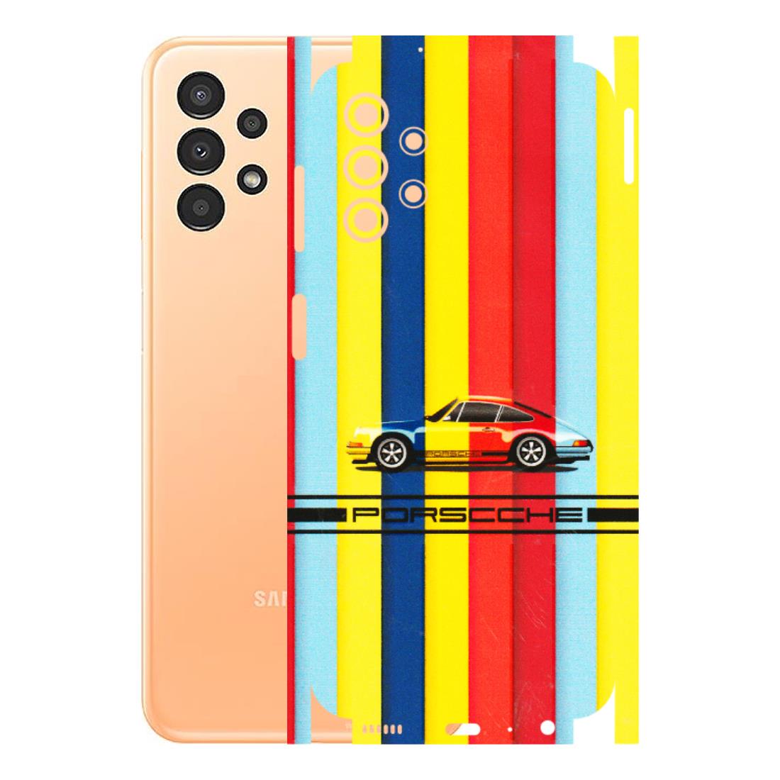 Samsung A/S Series Phone Skins (All Models) - Multicolour Porche - 3D Embossed Finish (L-39) Samsung Galaxy A13 4G