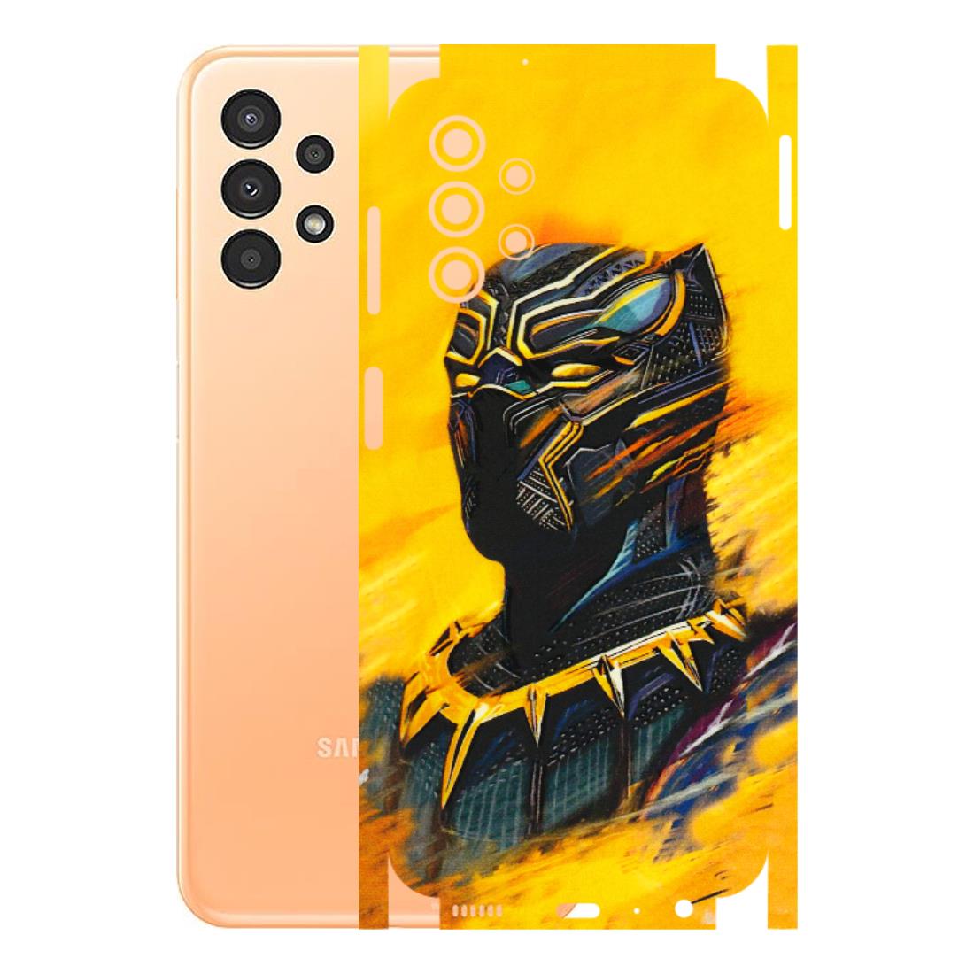 Samsung A/S Series Phone Skins (All Models) - Yellow Panther - 3D Embossed Finish (L-54) Samsung Galaxy A13 4G