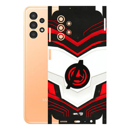 Samsung A/S Series Phone Skins (All Models) - Avengers Logo - 3D Embossed Finish (L-55) Samsung Galaxy A13 4G