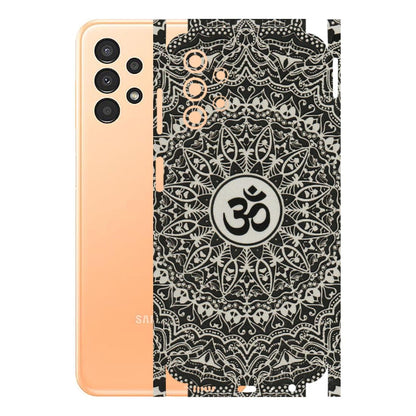Samsung A/S Series Phone Skins (All Models) - Aum Elegant Mandala - 3D Embossed Finish (L-62) Samsung Galaxy A13 4G