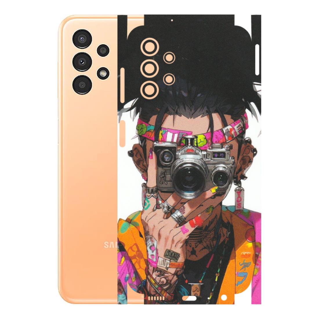 Samsung A/S Series Phone Skins (All Models) - Camera Lover Girl - Matte Finish (M-09) Samsung Galaxy A13 4G