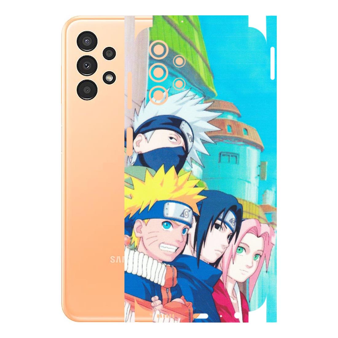 Samsung A/S Series Phone Skins (All Models) - Team Minato And Kakashi - Matte Finish (M-101) Samsung Galaxy A13 4G