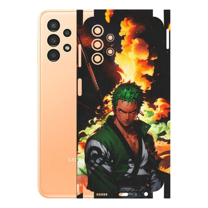 Samsung A/S Series Phone Skins (All Models) - Roronoa Zoro - Matte Finish (M-102) Samsung Galaxy A13 4G