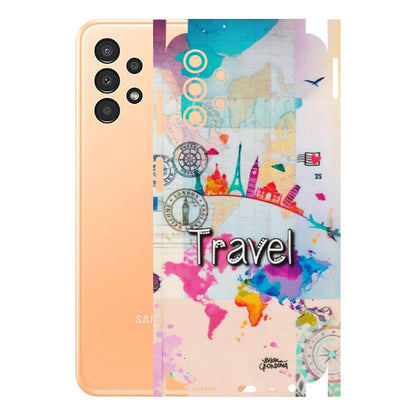 Samsung A/S Series Phone Skins (All Models) - Travel The Wonders - Matte Finish (M-108) Samsung Galaxy A13 4G