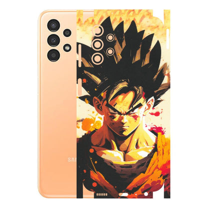 Samsung A/S Series Phone Skins (All Models) - Angry Goku - Matte Finish (M-12) Samsung Galaxy A13 4G