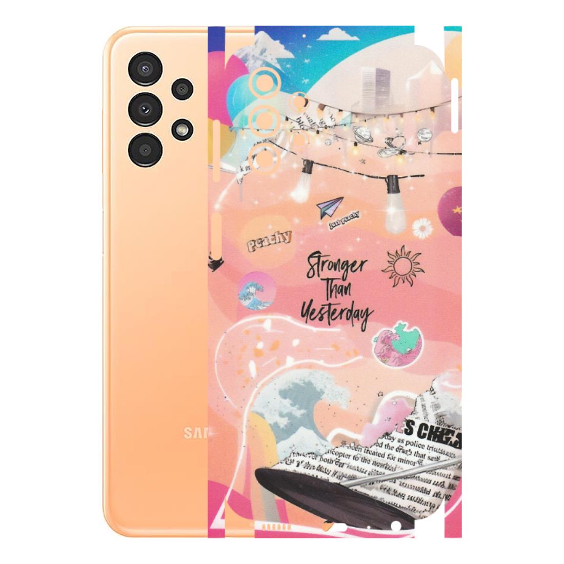 Samsung A/S Series Phone Skins (All Models) - Stronger Then Yesterday - Matte Finish (M-128) Samsung Galaxy A13 4G