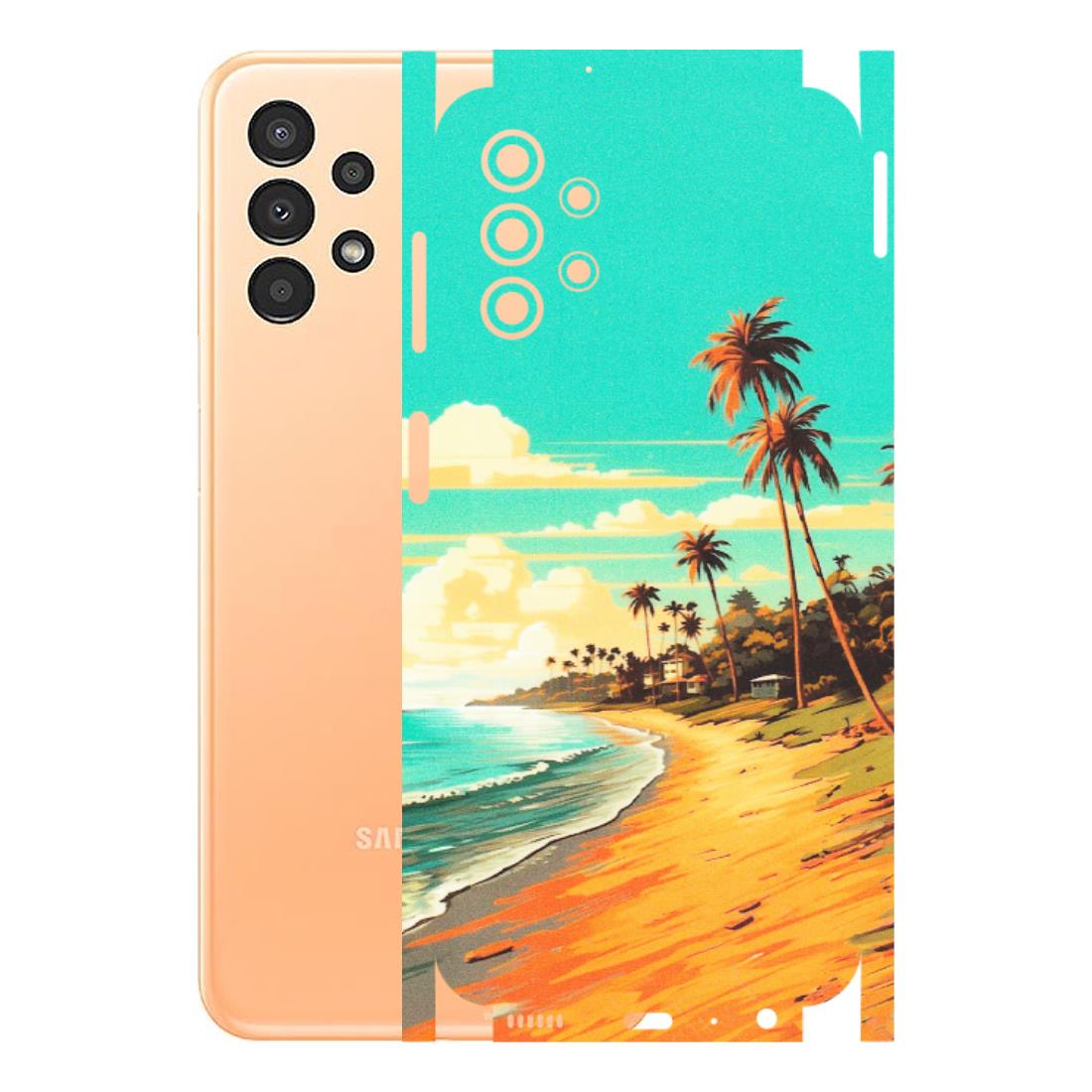 Samsung A/S Series Phone Skins (All Models) - Miami Beach - Matte Finish (M-136) Samsung Galaxy A13 4G