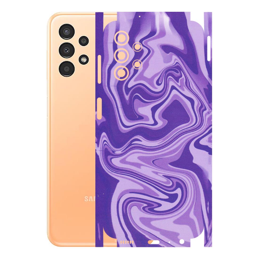 Samsung A/S Series Phone Skins (All Models) - Hazy Purple Nights - Matte Finish (M-14) Samsung Galaxy A13 4G