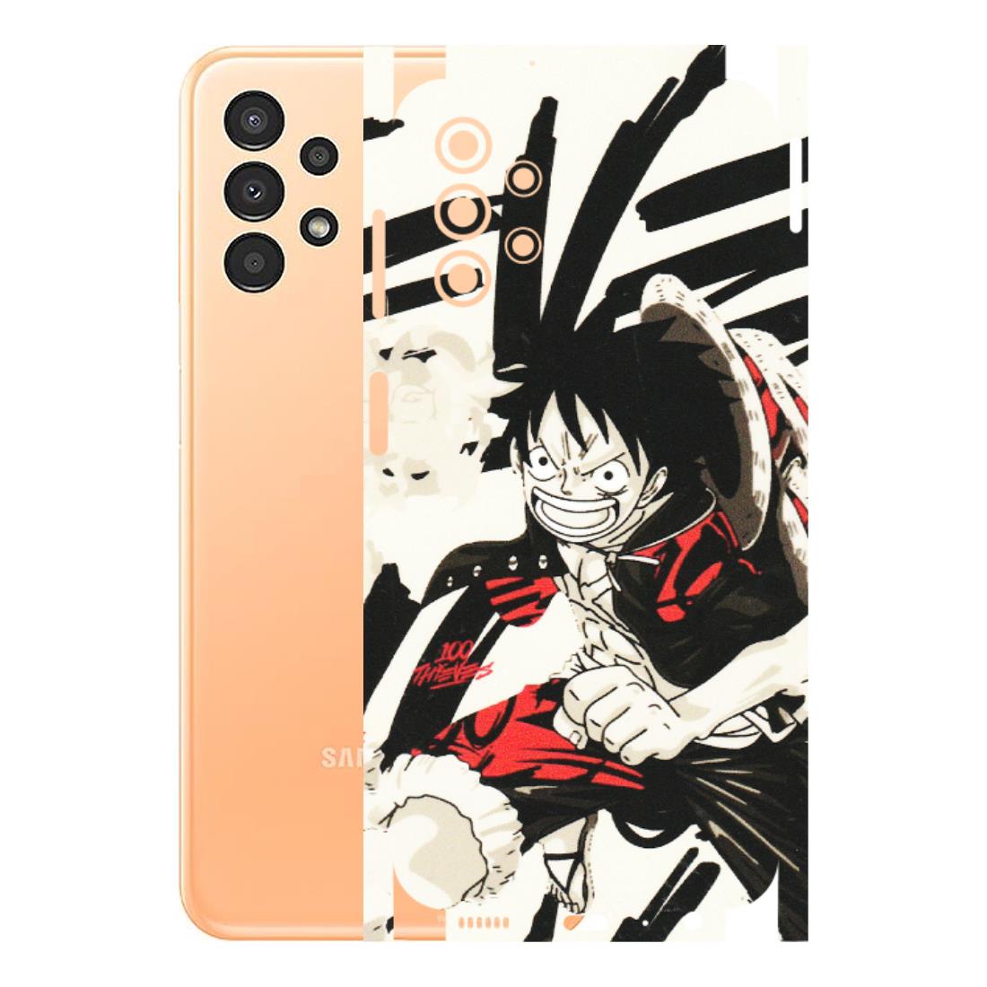 Samsung A/S Series Phone Skins (All Models) - Monkey D.Luffy Manga Anime - Matte Finish (M-145) Samsung Galaxy A13 4G