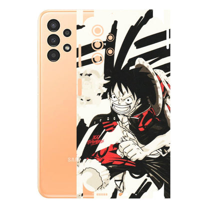 Samsung A/S Series Phone Skins (All Models) - Monkey D.Luffy Manga Anime - Matte Finish (M-145) Samsung Galaxy A13 4G