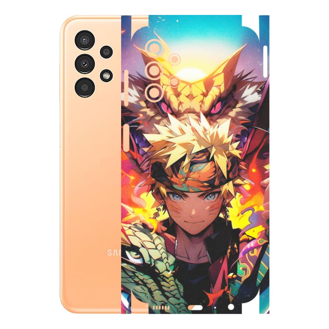 Samsung A/S Series Phone Skins (All Models) - Angry Naruto Anime - Matte Finish (M-148) Samsung Galaxy A13 4G