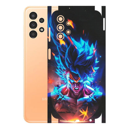 Samsung A/S Series Phone Skins (All Models) - Angry Goku Dragon Ball Anime - Matte Finish (M-150) Samsung Galaxy A13 4G