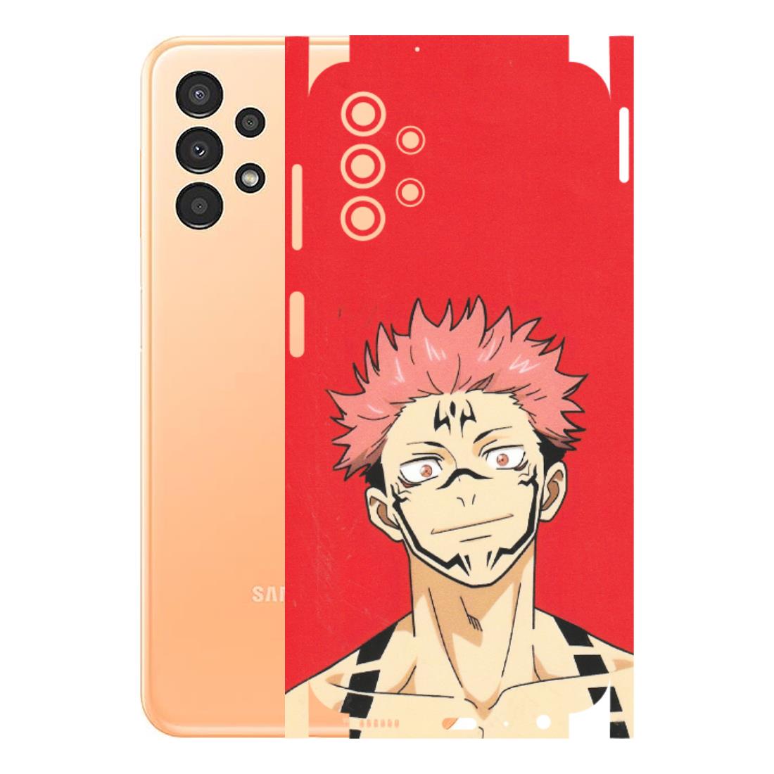 Samsung A/S Series Phone Skins (All Models) - Ryomen Sukuna Fun Anime - Matte Finish (M-153) Samsung Galaxy A13 4G