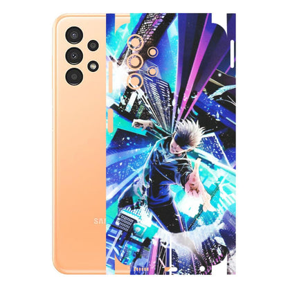 Samsung A/S Series Phone Skins (All Models) - Manga Action Jujustu Kaisen Anime - Matte Finish (M-155) Samsung Galaxy A13 4G