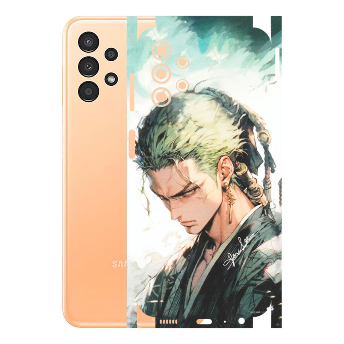 Samsung A/S Series Phone Skins (All Models) - Pirate Hunter One Piece Anime - Matte Finish (M-157) Samsung Galaxy A13 4G