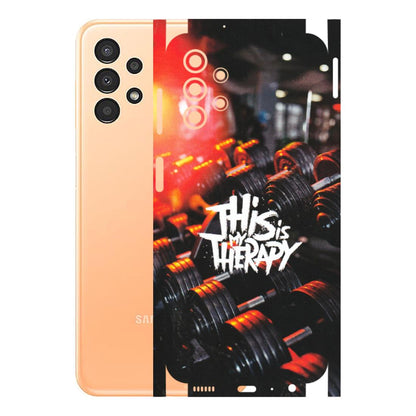 Samsung A/S Series Phone Skins (All Models) - GYM Lover Therapy - Matte Finish (M-160) Samsung Galaxy A13 4G