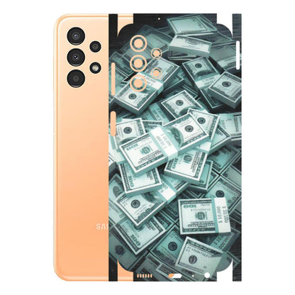 Samsung A/S Series Phone Skins (All Models) - Hundred Dollar Bill - Matte Finish (M-162) Samsung Galaxy A13 4G