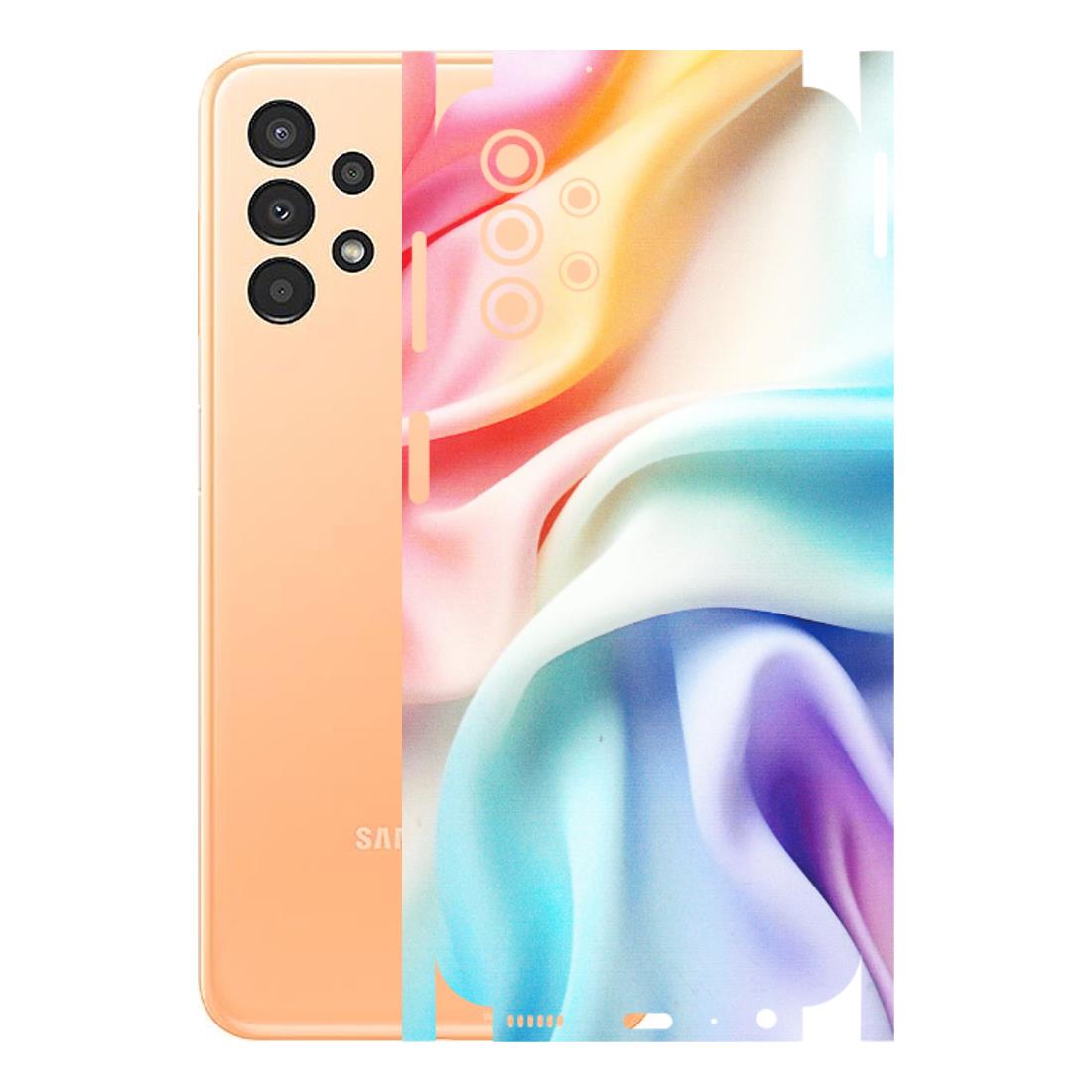 Samsung A/S Series Phone Skins (All Models) - Colourful Silk Cloth - Matte Finish (M-165) Samsung Galaxy A13 4G