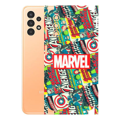 Samsung A/S Series Phone Skins (All Models) - Marvel Comic Lover - Matte Finish (M-30) Samsung Galaxy A13 4G