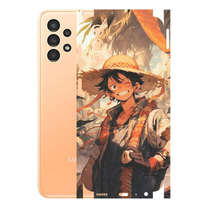 Samsung A/S Series Phone Skins (All Models) - Anime Character Smile - Matte Finish (M-33) Samsung Galaxy A13 4G