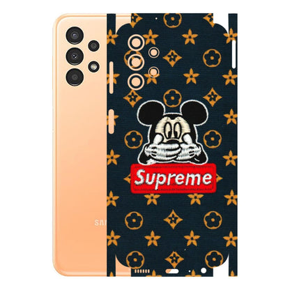 Samsung A/S Series Phone Skins (All Models) - Mickey Supreme - Matte Finish (M-83) Samsung Galaxy A13 4G