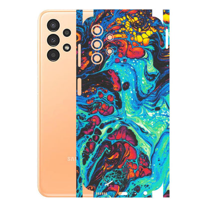 Samsung A/S Series Phone Skins (All Models) - Majestic Galactic Marbel - Matte Finish (M-85) Samsung Galaxy A13 4G