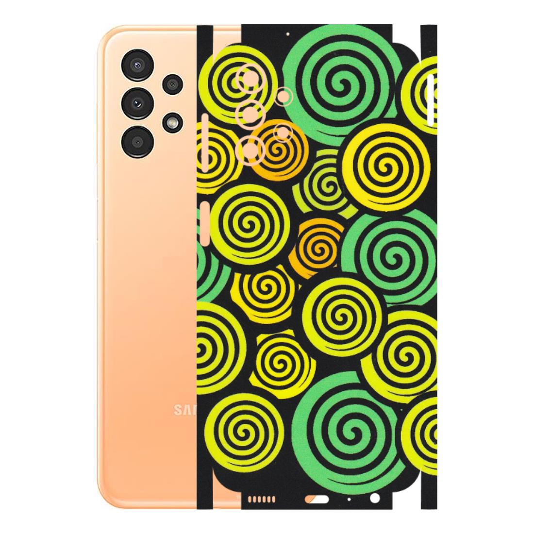 Samsung A/S Series Phone Skins (All Models) - Crazy Spiral - Matte Finish (M-91) Samsung Galaxy A13 4G