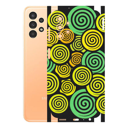 Samsung A/S Series Phone Skins (All Models) - Crazy Spiral - Matte Finish (M-91) Samsung Galaxy A13 4G