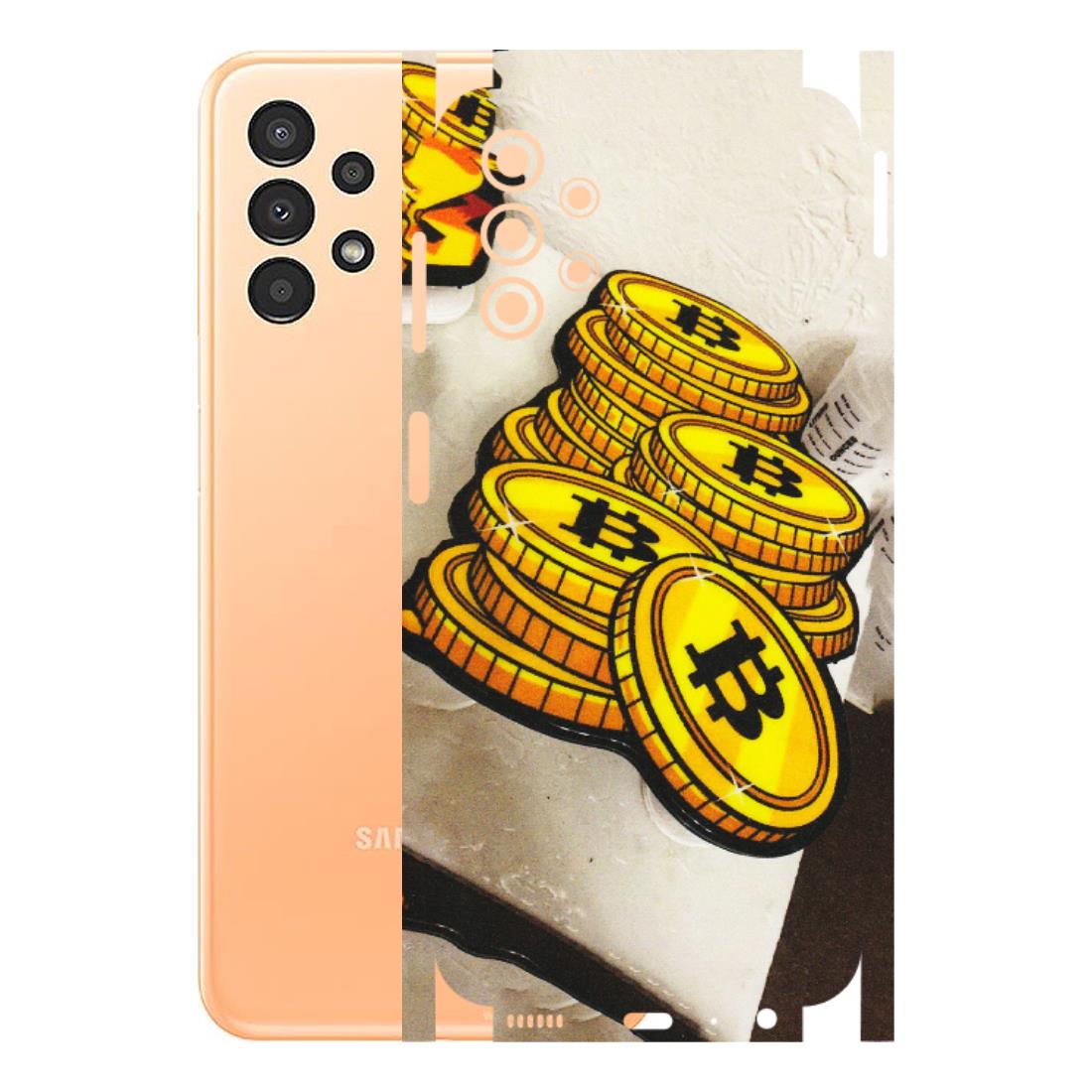 Samsung A/S Series Phone Skins (All Models) - Billionaire Bitcoin Collection - Matte Finish (M-92) Samsung Galaxy A13 4G