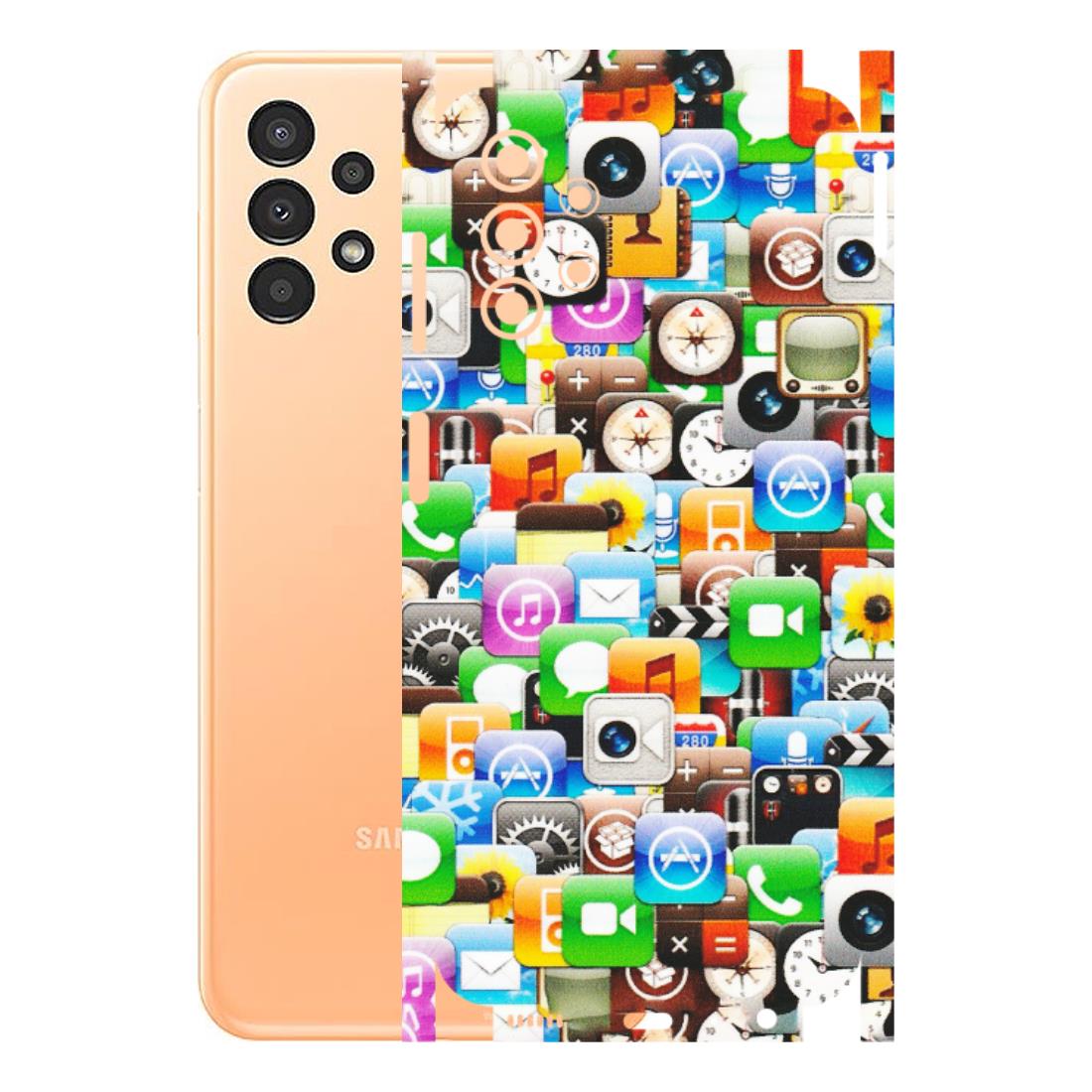 Samsung A/S Series Phone Skins (All Models) - All Apple Icons - Matte Finish (M-93) Samsung Galaxy A13 4G