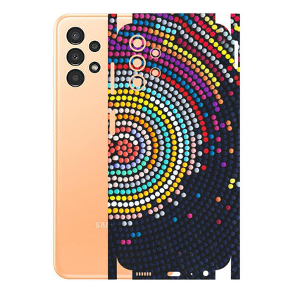 Samsung A/S Series Phone Skins (All Models) - Rainbow Dot Mandala - Matte Finish (M-97) Samsung Galaxy A13 4G