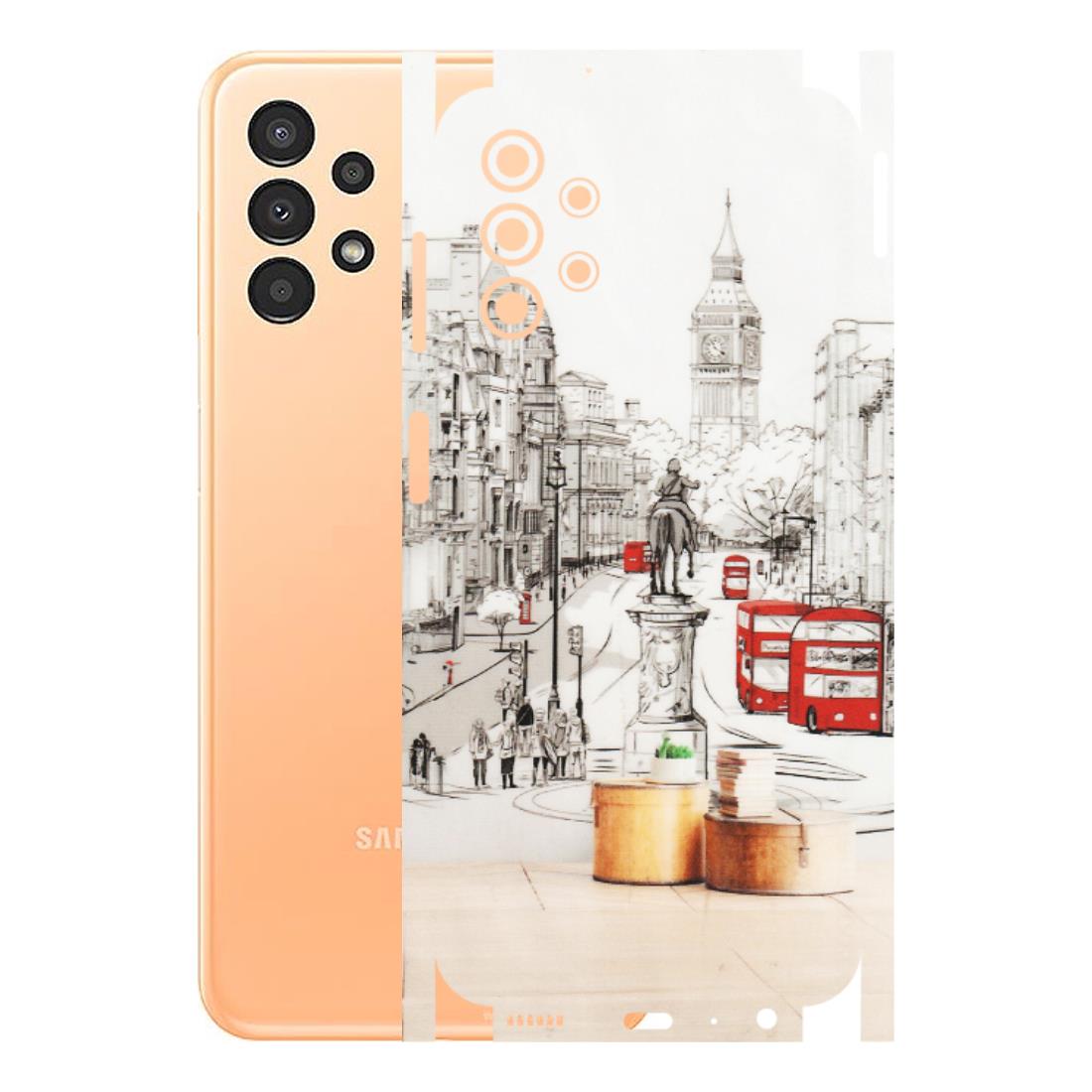 Samsung A/S Series Phone Skins (All Models) - London Street - Transparent Finish (T-02) Samsung Galaxy A13 4G