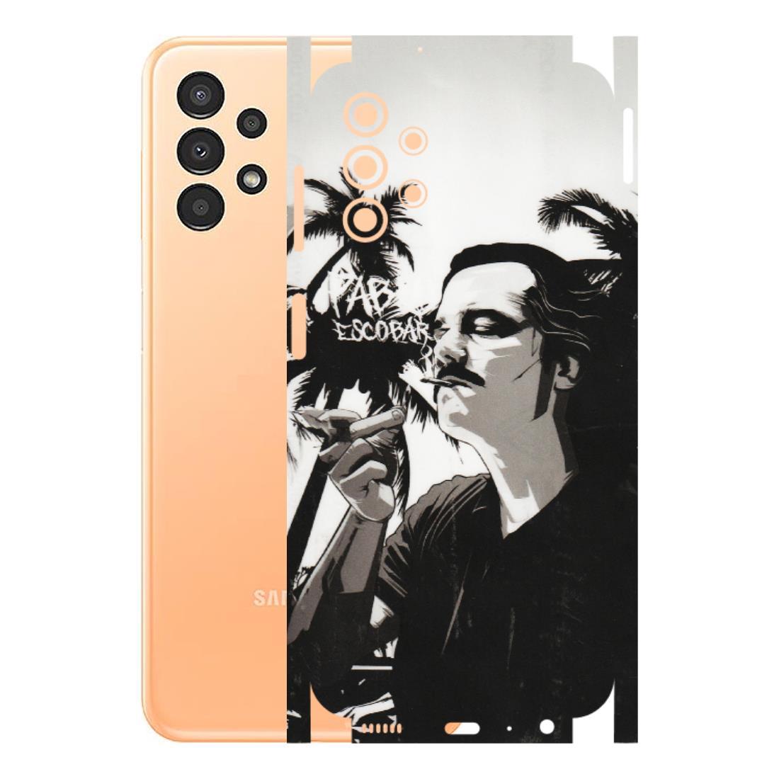 Samsung A/S Series Phone Skins (All Models) - Pab Escobar - Transparent Finish (T-05) Samsung Galaxy A13 4G
