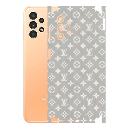 Samsung A/S Series Phone Skins (All Models) - Luxury Brands Logo - Transparent Finish (T-07) Samsung Galaxy A13 4G